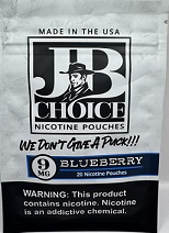 BLUEBERRY JB CHOICE NICOTINE POUCHES 
